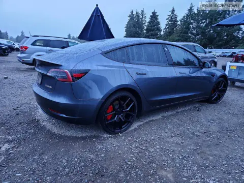 2023 Tesla Model 3 VIN 5YJ3E1EC2PF670491 фото 3