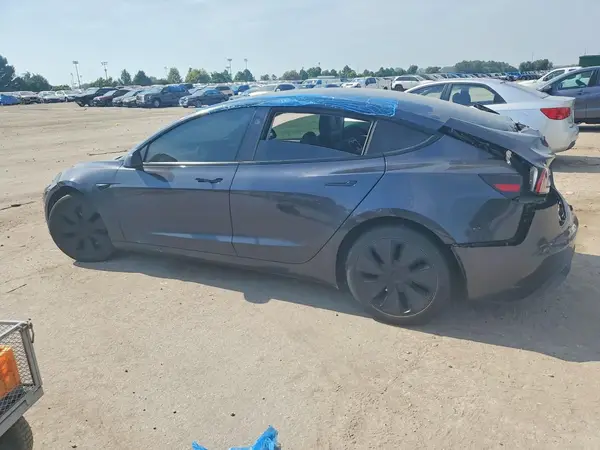 5YJ3E1EB4RF836844 — 2024 Tesla Model 3, фото 2 с аукциона Copart, Задняя часть