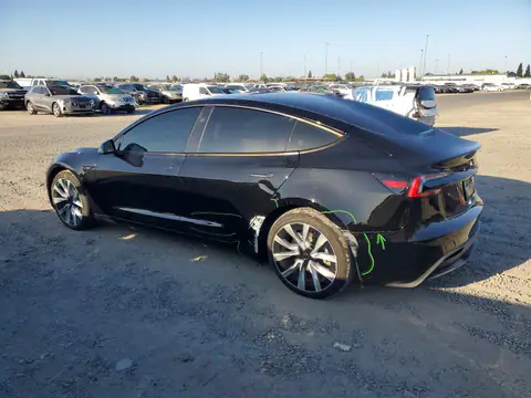 5YJ3E1EA9RF847555 — 2024 Tesla Model 3, photo 2 from Copart 20.10.2026, Rear end