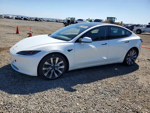 5YJ3E1EB2SF967342 — 2025 Tesla Model 3, Боковая часть (Side), фото до ремонта