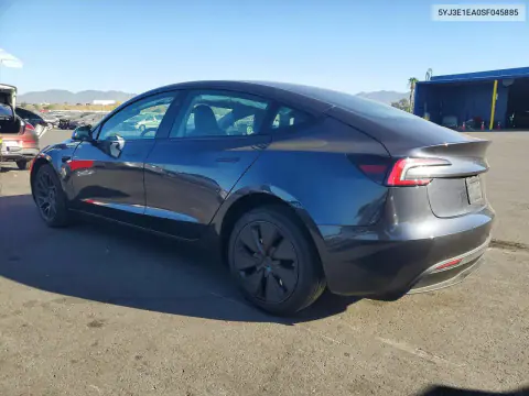 2025 Tesla Model 3 VIN 5YJ3E1EA0SF045885 фото 2