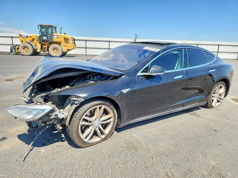 5YJSA1S12EFP45200 — 2014 Tesla Model S, Front end (Front End), before-repair photos