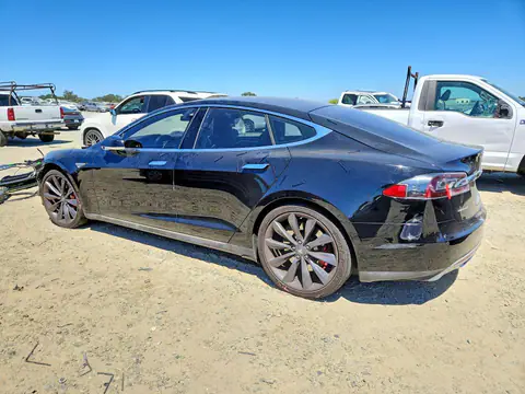 5YJSA1H29EFP63869 — 2014 Tesla Model S, photo 2 from Copart 29.09.2026, Front end