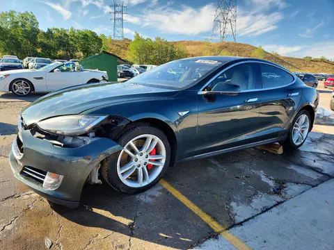 5YJSA1H16EFP32943 — 2014 Tesla Model S, Front end (Front End), before-repair photos