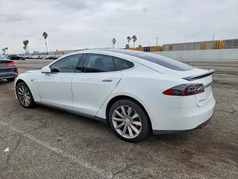 5YJSA1H15EFP65027 — 2014 Tesla Model S, photo 2 from Copart 13.10.2026, Undercarriage damage