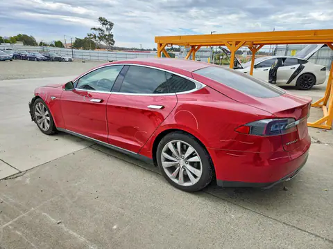 5YJSA1H17EFP52263 — 2014 Tesla Model S, photo 2 from Copart 19.10.2026, Front end