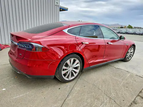 5YJSA1H17EFP52263 — 2014 Tesla Model S, photo 3 from Copart 19.10.2026, Front end