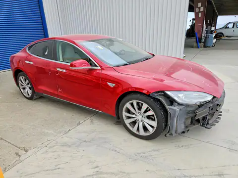 5YJSA1H17EFP52263 — 2014 Tesla Model S, photo 4 from Copart 19.10.2026, Front end