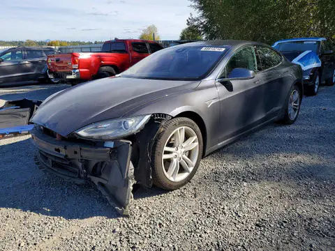 5YJSA1H16EFP66588 — 2014 Tesla Model S, Передняя часть (Front End), фото до ремонта