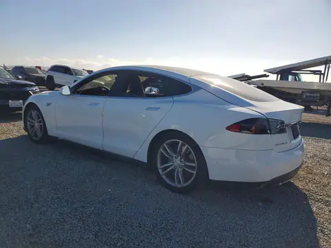 5YJSA1H11EFP63291 — 2014 Tesla Model S, photo 2 from Copart 20.10.2026, Rear end