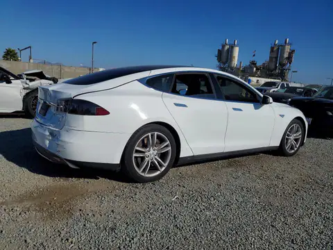 5YJSA1H11EFP63291 — 2014 Tesla Model S, photo 3 from Copart 20.10.2026, Rear end