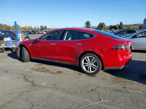 2014 Tesla MODEL S VIN 5YJSA1H17EFP30571 фото 2