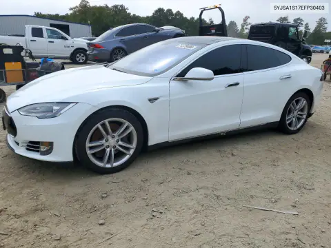 2014 Tesla Model S VIN 5YJSA1S17EFP30403 фото 1