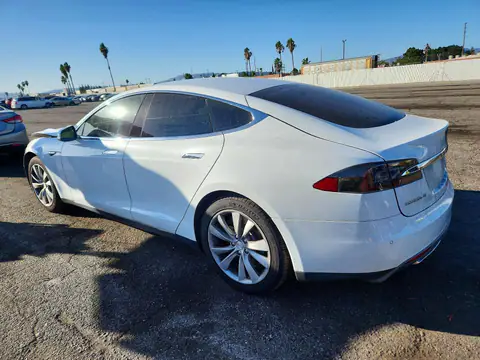 5YJSA1H11EFP48953 — 2014 Tesla Model S, photo 2 from Copart 16.10.2026, Front end