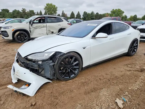 5YJSA1E22GF128502 Tesla Model S 2016 — повреждение Передняя часть, фото до ремонта