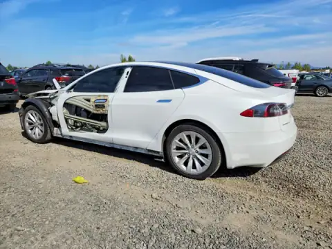 5YJSA1E18HF209240 — 2017 Tesla Model S, photo 2 from Copart, Front end