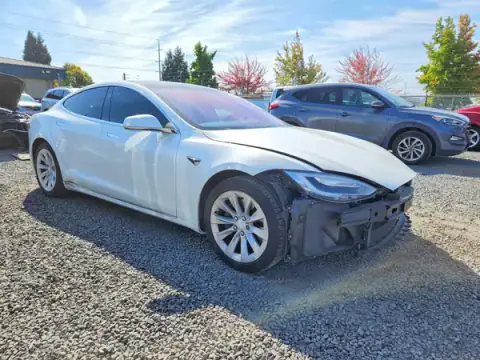 5YJSA1E18HF209240 — 2017 Tesla Model S, photo 4 from Copart, Front end