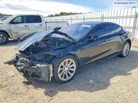 2017 Tesla Model S VIN 5YJSA1E10HF192711 фото 1