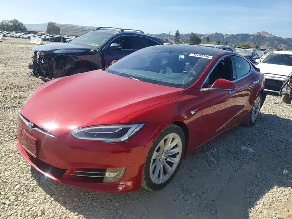 5YJSA1E10HF189761 — 2017 Tesla Model S, Tył (Rear End), zdjęć przed naprawą