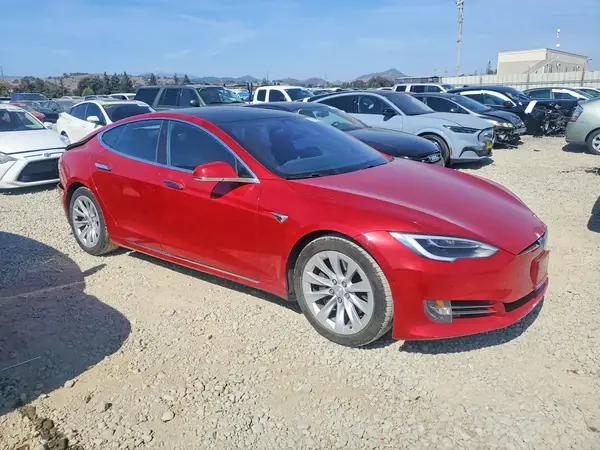 5YJSA1E10HF189761 — 2017 Tesla Model S, photo 4 from Copart, Rear end
