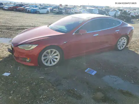 5YJSA1E20HF213825 — 2017 Tesla Model S, Передня частина (Front End), фото до ремонту