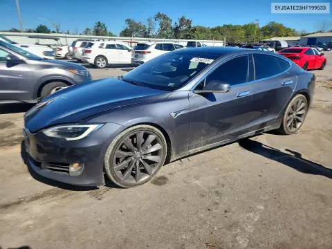2017 Tesla Model S VIN 5YJSA1E23HF199533 фото 1