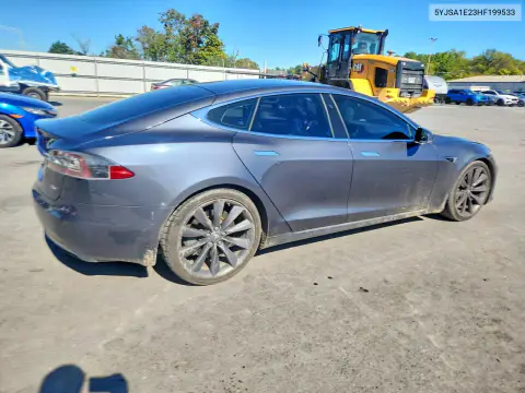 2017 Tesla Model S VIN 5YJSA1E23HF199533 фото 3