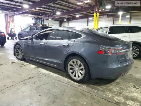5YJSA1E29HF189931 — 2017 Tesla Model S, zdjęcie 2 z Copart, Przód