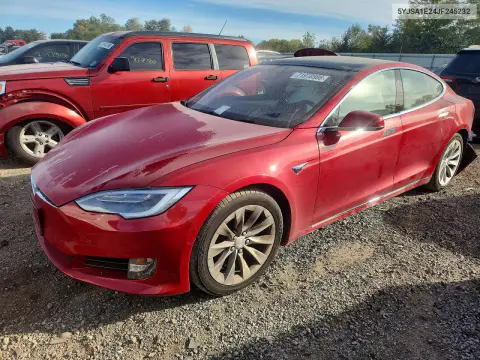 5YJSA1E24JF245232 — 2018 Tesla Model S, Rear end, before-repair photos