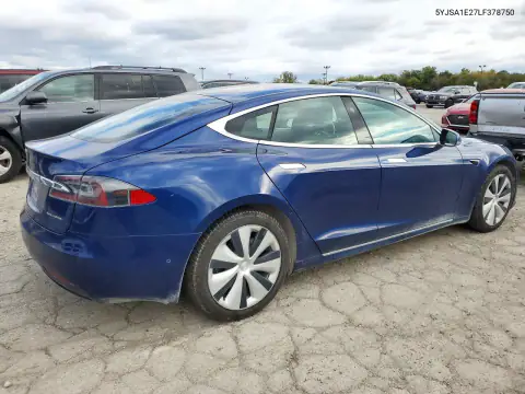 5YJSA1E27LF378750 — 2020 Tesla Model S, photo 3 from Copart 20.10.2026, Minor dents and scratches