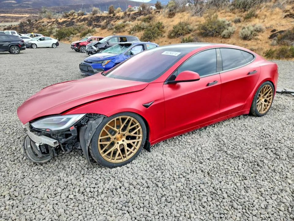 2021 Tesla MODEL S VIN 5YJSA1E52MF443791 фото 1