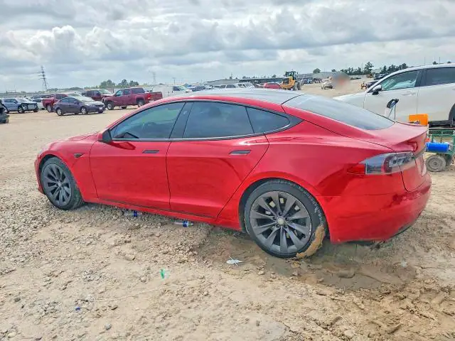 2021 TESLA MODEL S VIN 5YJSA1E23MF418792 фото 2