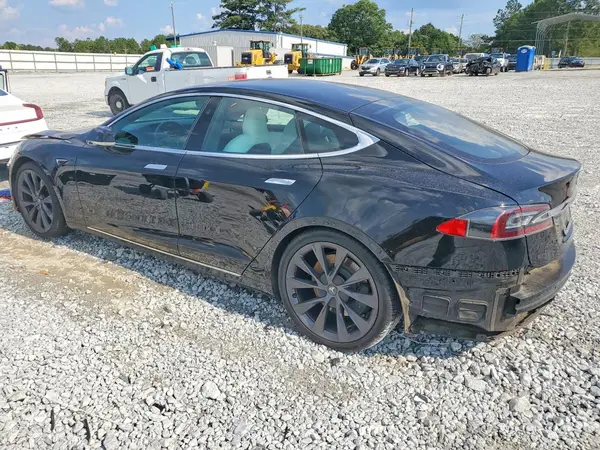 5YJSA1E2XMF426047 — 2021 Tesla Model S, zdjęcie 2 z Copart 07.10.2026, Tył