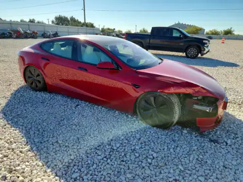 5YJSA1E65MF454776 — 2021 Tesla Model S, zdjęcie 4 z Copart, Przód