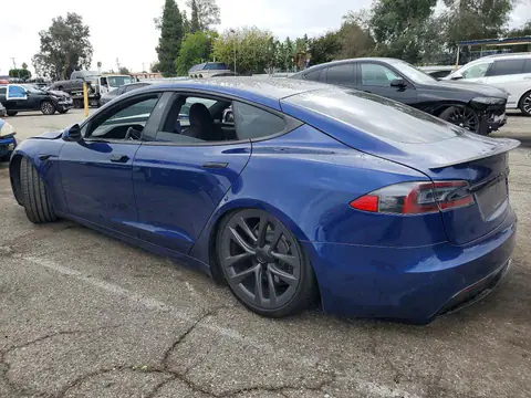 5YJSA1E60MF431339 — 2021 Tesla Model S, ფოტო 2, Copart 27.10.2026, ქვედა ნაწილის დაზიანება