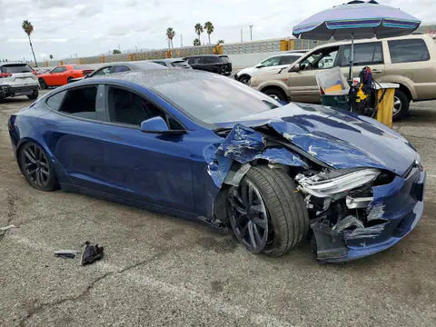 5YJSA1E60MF431339 — 2021 Tesla Model S, ფოტო 4, Copart 27.10.2026, ქვედა ნაწილის დაზიანება
