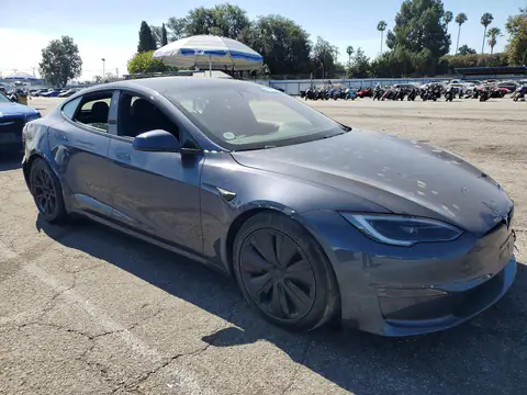 5YJSA1E55NF491660 — 2022 Tesla Model S, zdjęcie 4 z Copart 27.10.2026, Tył