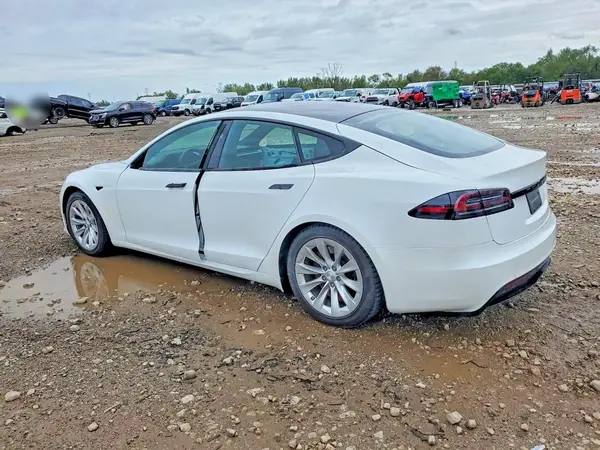 5YJSA1E5XPF522078 — 2023 Tesla Model S, photo 2 from Copart, Flood