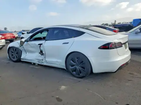 5YJSA1E53PF510323 — 2023 Tesla Model S, photo 2 from Copart, Side