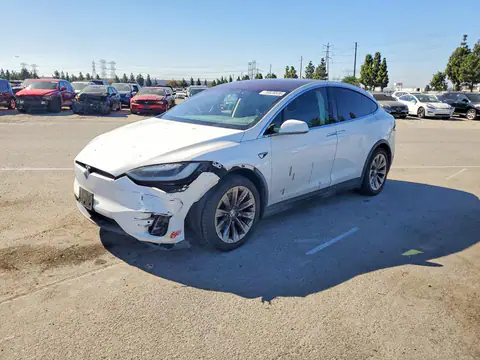 5YJXCDE24GF026166 — 2016 Tesla Model X, Front end (Front End), before-repair photos