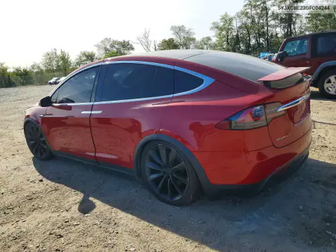 2016 Tesla Model X VIN 5YJXCBE23GF004244 фото 2