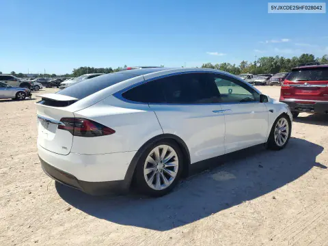 2017 Tesla Model X VIN 5YJXCDE25HF028042 фото 3