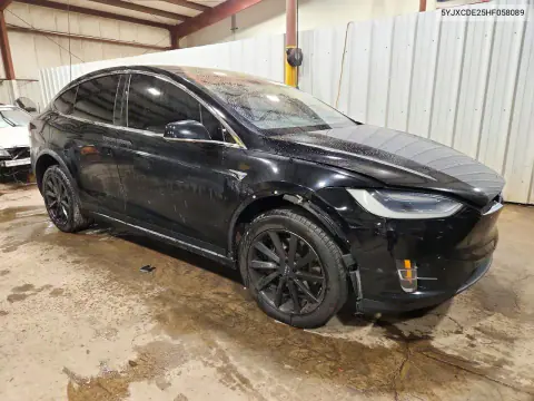 2017 Tesla Model X VIN 5YJXCDE25HF058089 фото 4