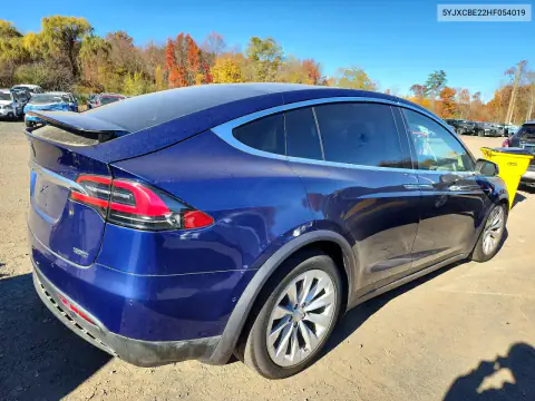 5YJXCBE22HF054019 — 2017 Tesla Model X, zdjęcie 3 z Copart 29.10.2026, Przód