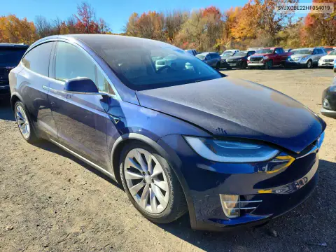 5YJXCBE22HF054019 — 2017 Tesla Model X, zdjęcie 4 z Copart 29.10.2026, Przód