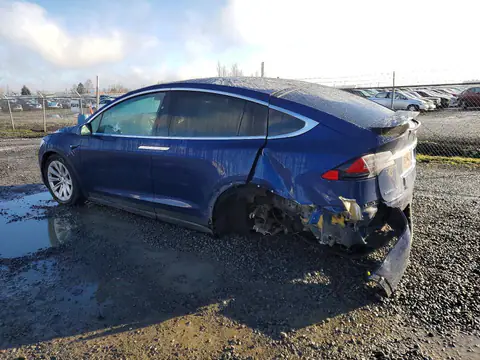 5YJXCBE21JF141190 — 2018 Tesla Model X, photo 2 from Copart 29.09.2026, Frame damage