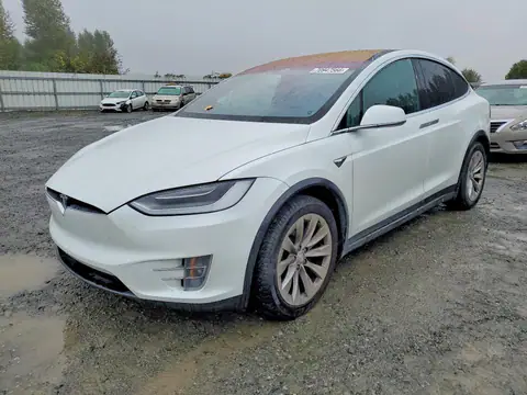 5YJXCDE22KF181971 — 2019 Tesla Model X, ЗАДНЯЯ ЧАСТЬ (Rear End), фото до ремонта