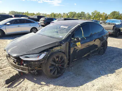 5YJXCAE41LF274076 — 2020 Tesla Model X, Parte delantera, fotos antes de reparar