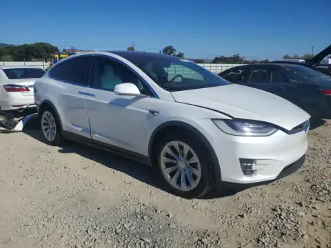 5YJXCBE25MF311474 — 2021 Tesla Model X, zdjęcie 4 z Copart, Tył