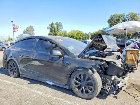 2022 Tesla MODEL X VIN 7SAXCBE59NF328860 фото 4